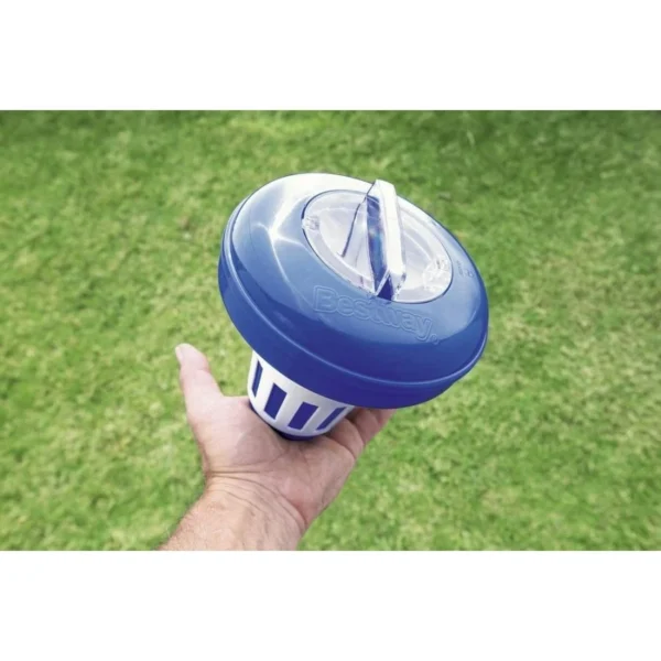 Bestway Flowclear 58071 – Distributore Galleggiante di Cloro per Piscina – Bianco/Blu - immagine 6