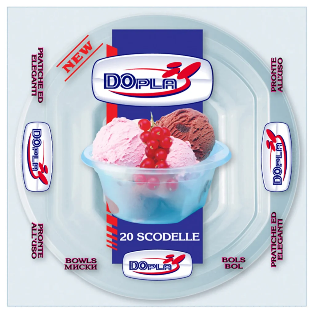 Scodelle Trasparenti in Plastica 250 cc – Monouso, Resistenti e Igieniche