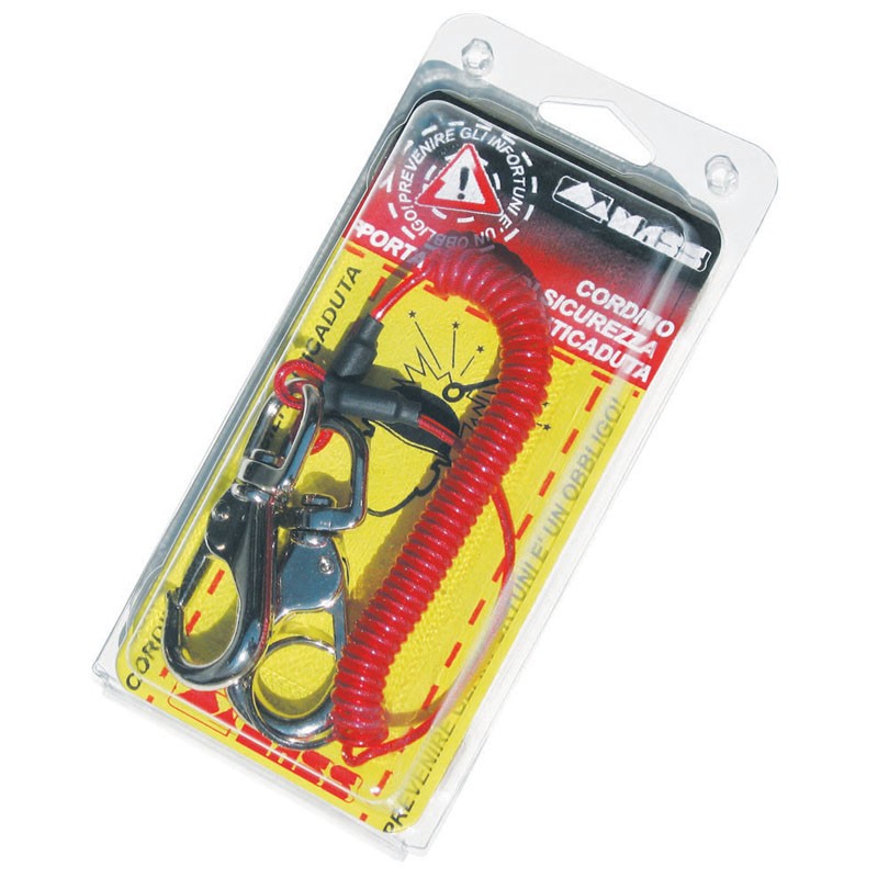 Cordino di Sicurezza Anticaduta con Chiavi – Protezione e Affidabilità per il Lavoro in Altezza