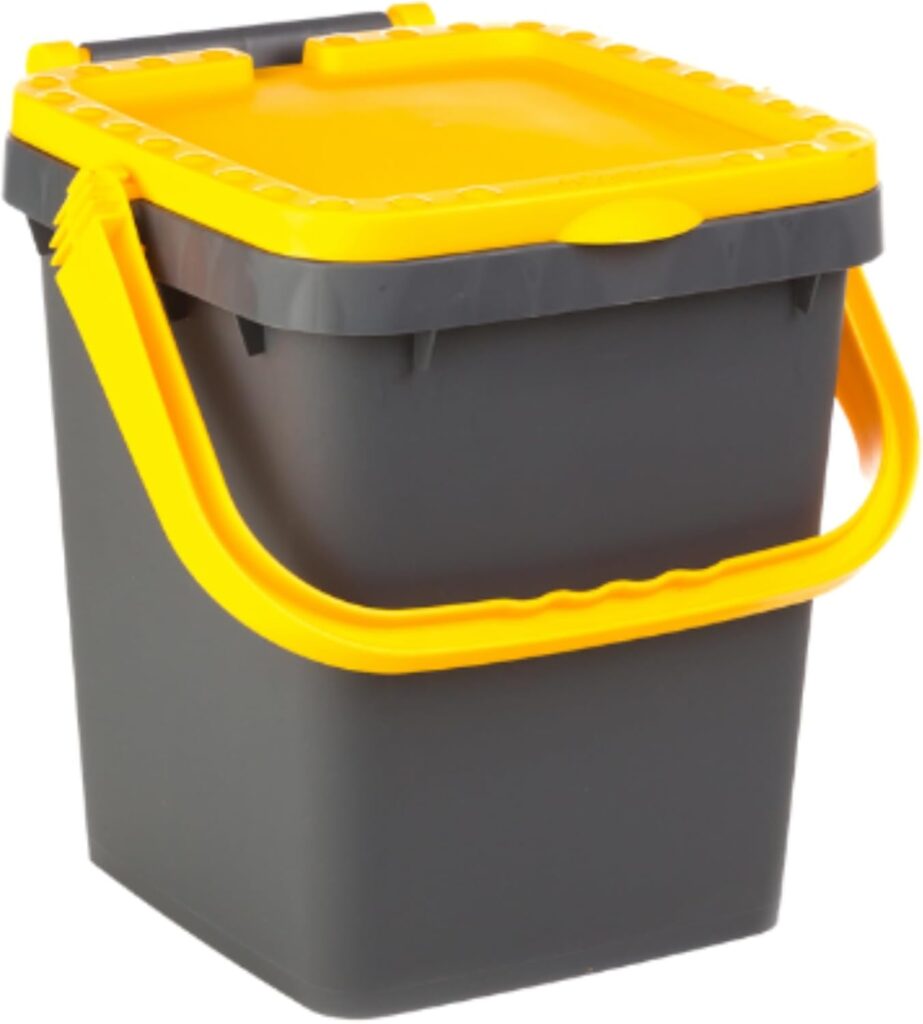 Pattumiera Ecoplus 20L Gialla ECP20 | Praticità e Visibilità per la Raccolta dei Rifiuti