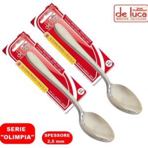 Set 3 Cucchiai da Tavola in Acciaio Inox Spessore 2,5mm – Resistenza e Eleganza