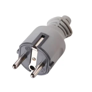 Spina Schuko 16A in Gomma - Resistente, Sicura e Ideale per Ambienti Ad Alta Sollecitazione